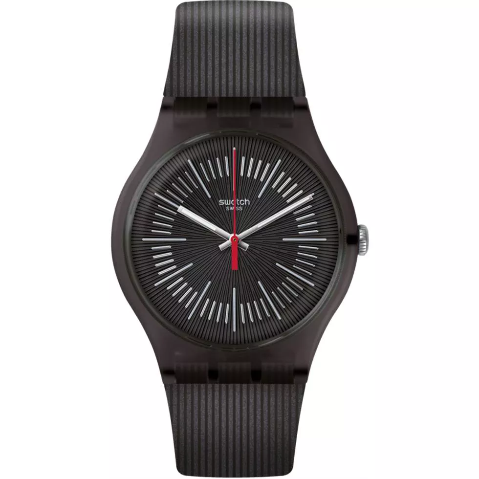 Swatch Intercyderal Black Tone Watch 41mm