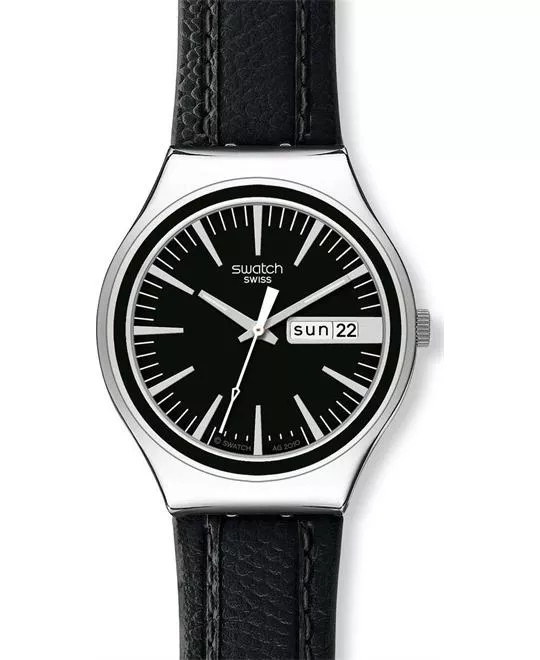 Swatch Irony Charcoal Suit Day-and-Date Men's watch 40mm