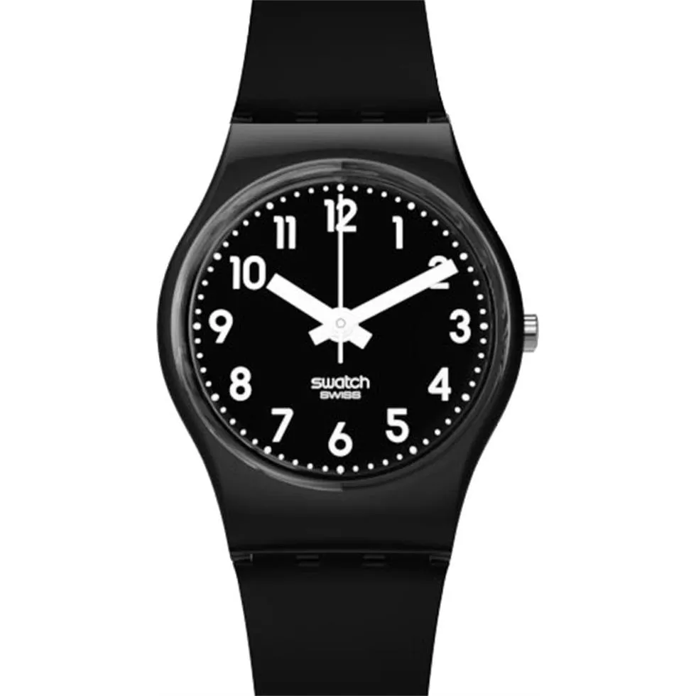 Swatch Lady Black Single Watch 25MM