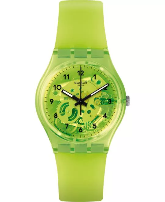 Swatch Lemon Flavour Green Watch 34mm