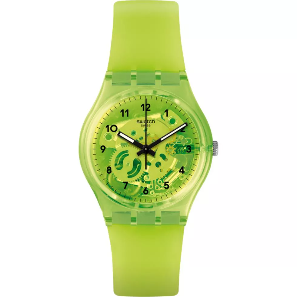 Swatch Lemon Flavour Green Watch 34mm