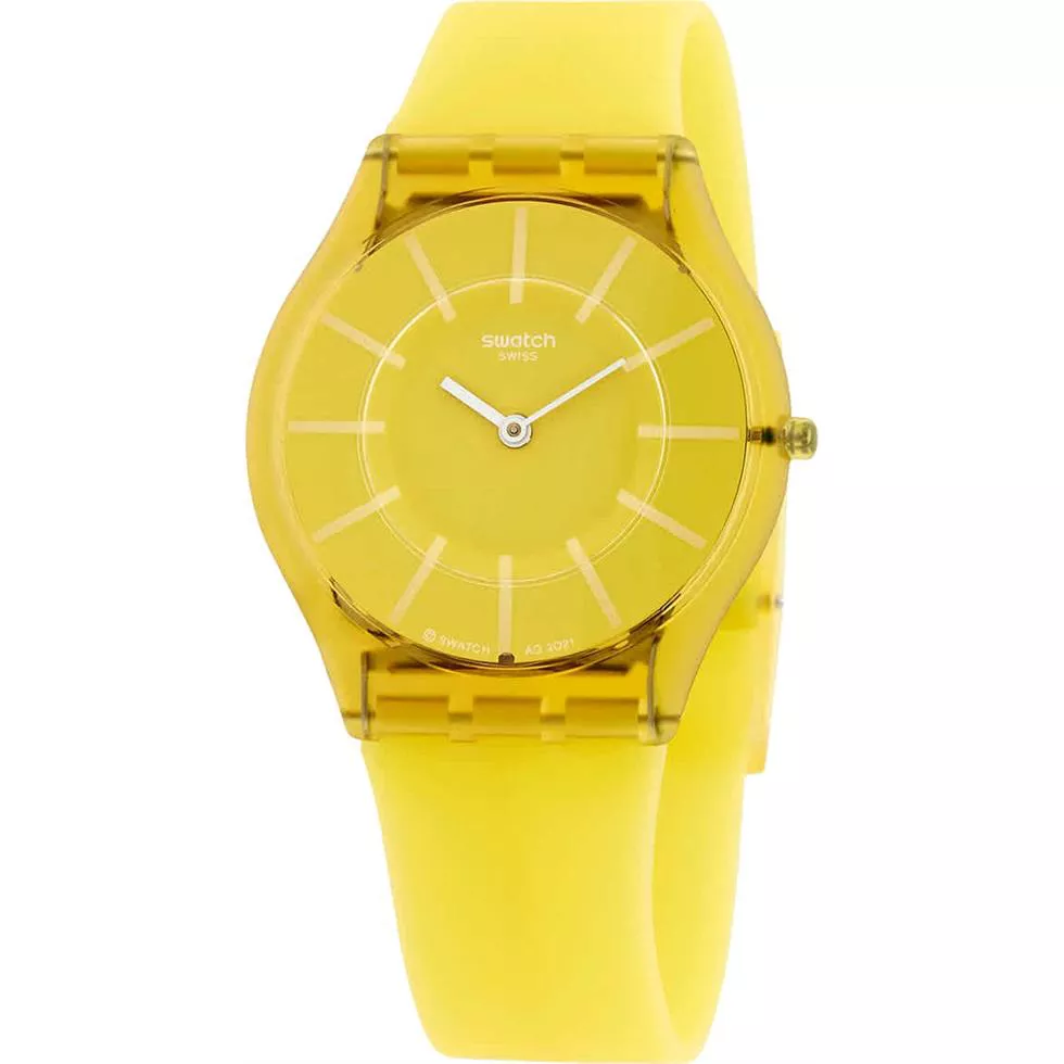 Swatch Lemonata Watch 34MM