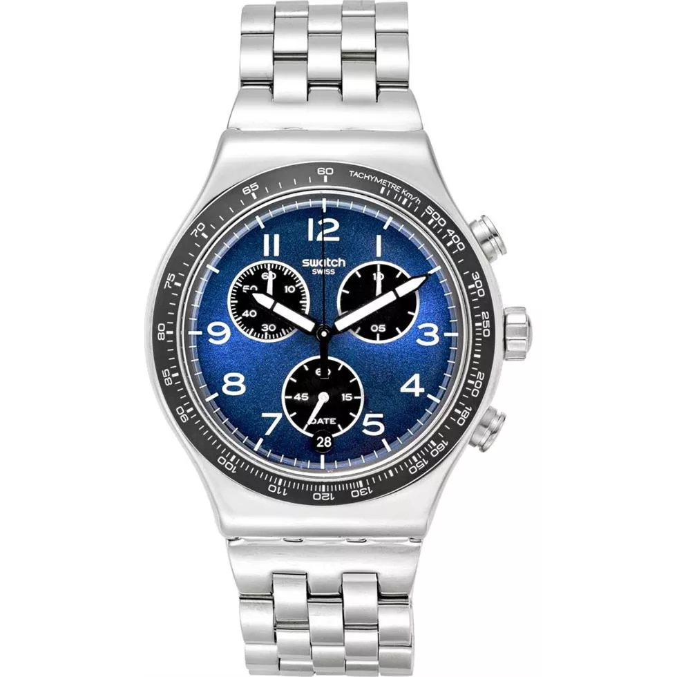 Swatch Men's Irony Swiss Quartz Watch 43mm