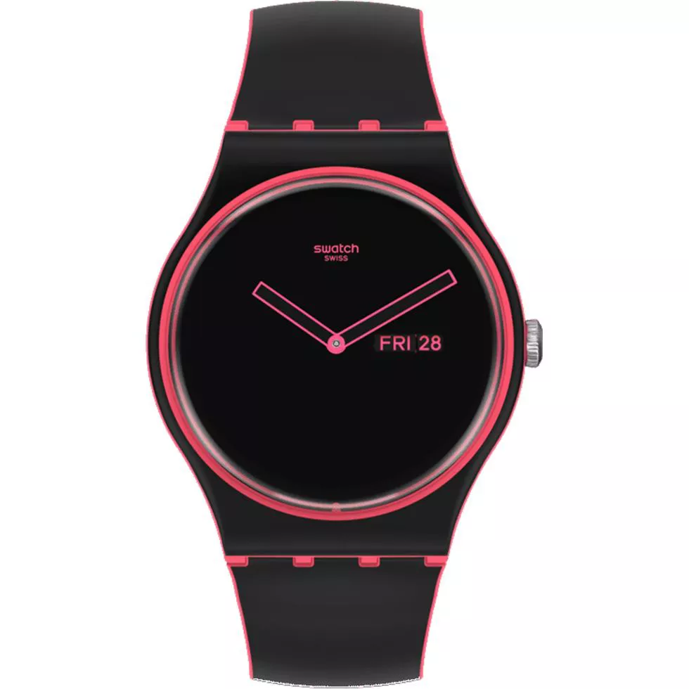 Swatch Minimal Line Pink Watch 41MM
