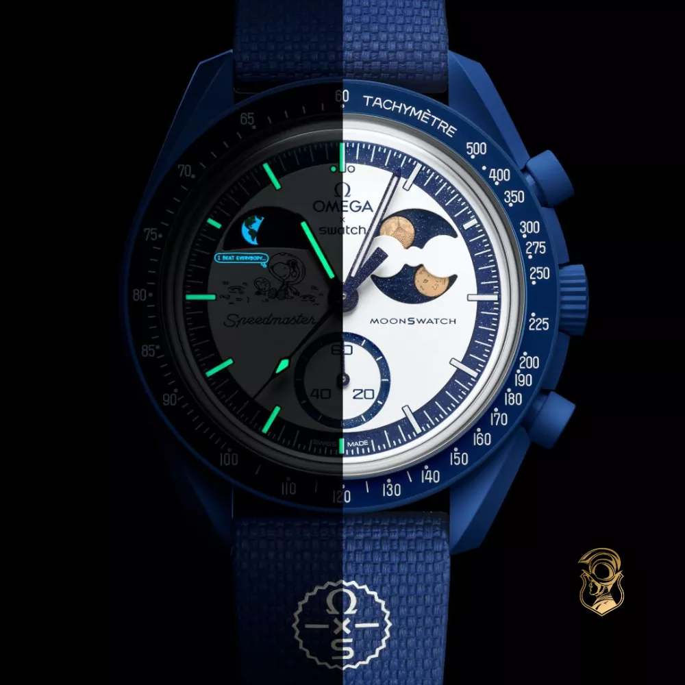 Swatch Mission To Earthphase - Moonshine Gold Watch 42mm