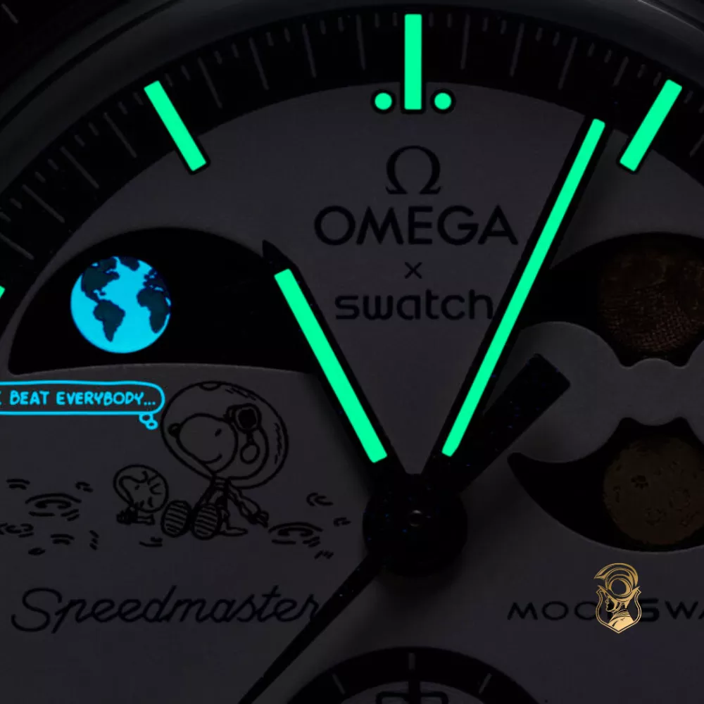 Swatch Mission To Earthphase - Moonshine Gold Watch 42mm