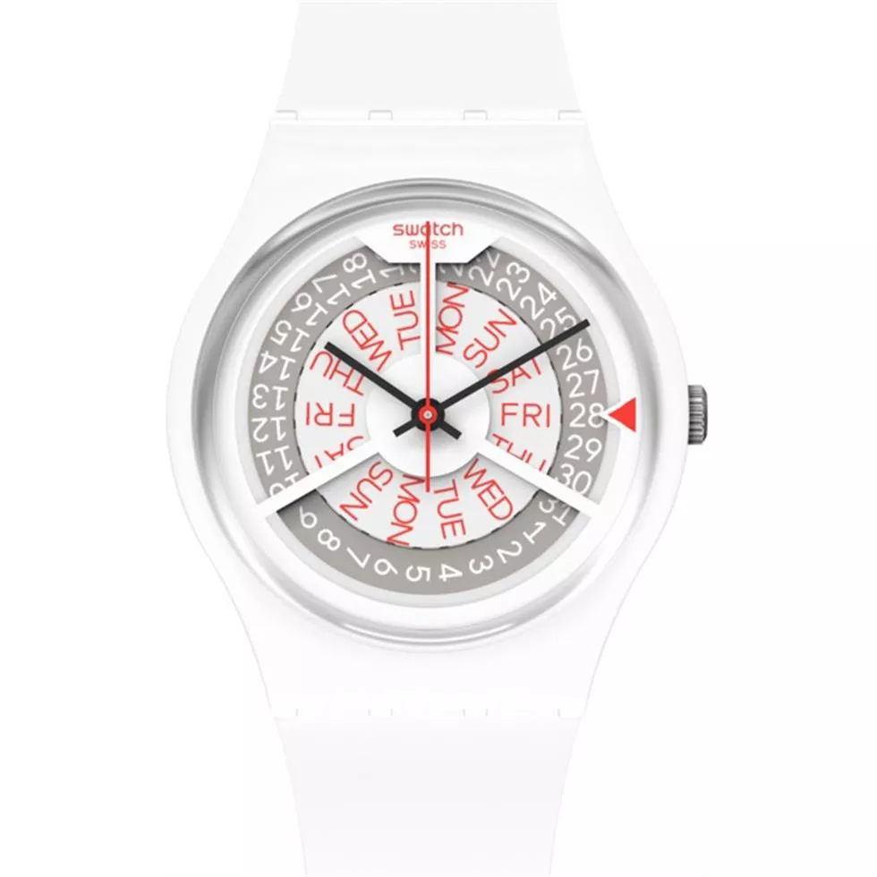 Swatch N-Igma White Watch 34MM