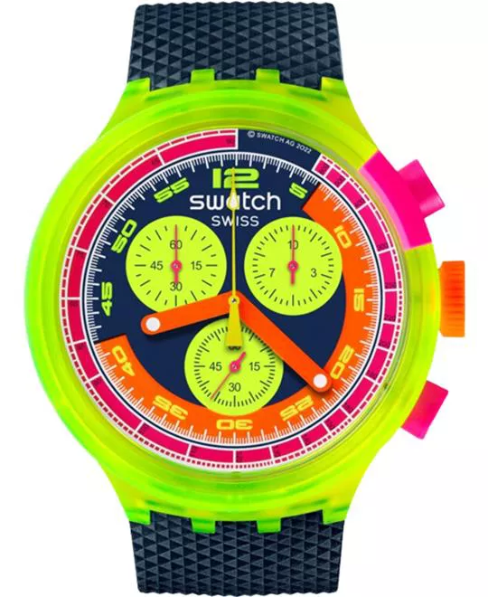 Swatch Neon To The Max Watch 47mm
