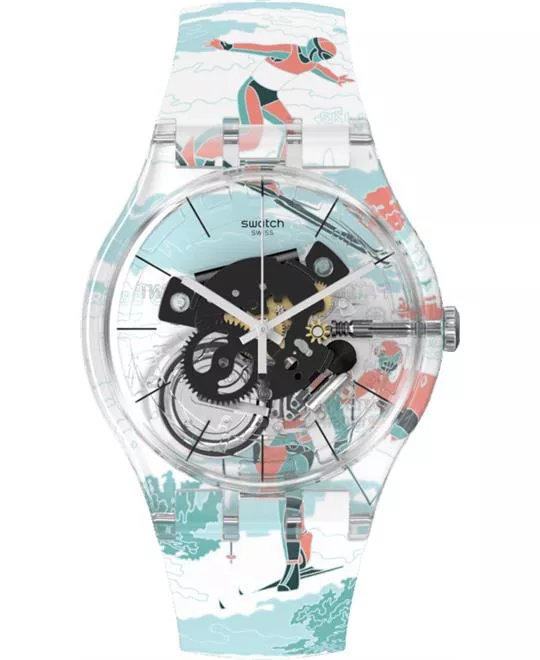Swatch Nordic Skiing Watch 41MM