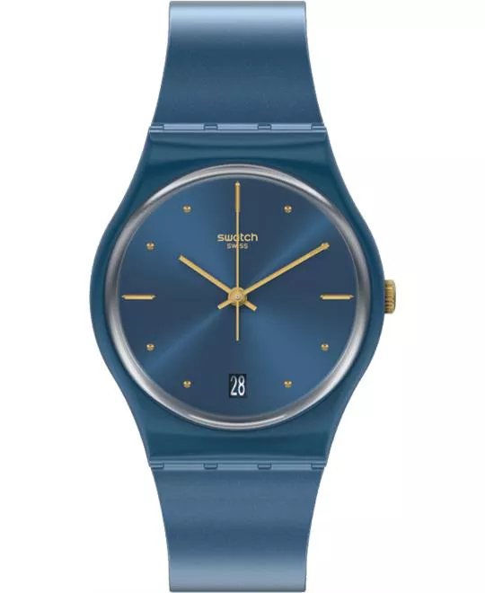 Swatch Pearlyblue Watch 34MM