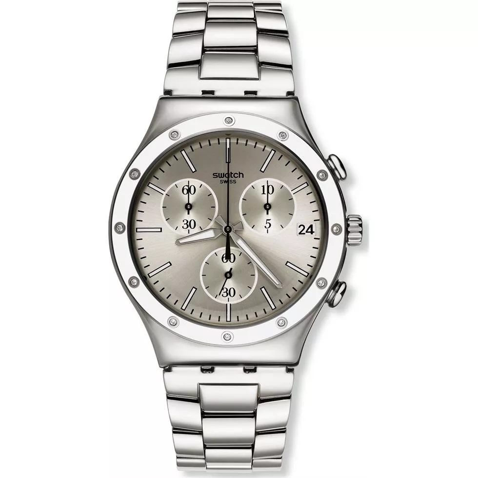 Swatch potential power metal unisex watch 40mm