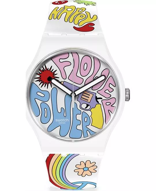 Swatch Power Of Peace Watch 41MM