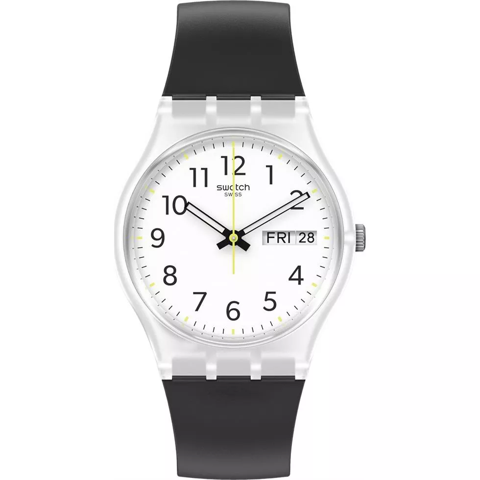 Swatch Rinse Repeat Black Watch 34MM