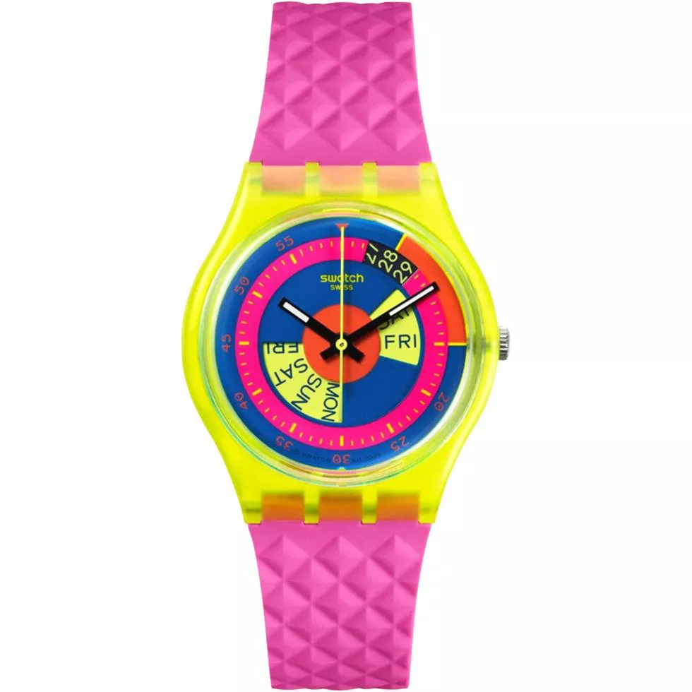 Swatch Shades Of Neon Watch 34mm