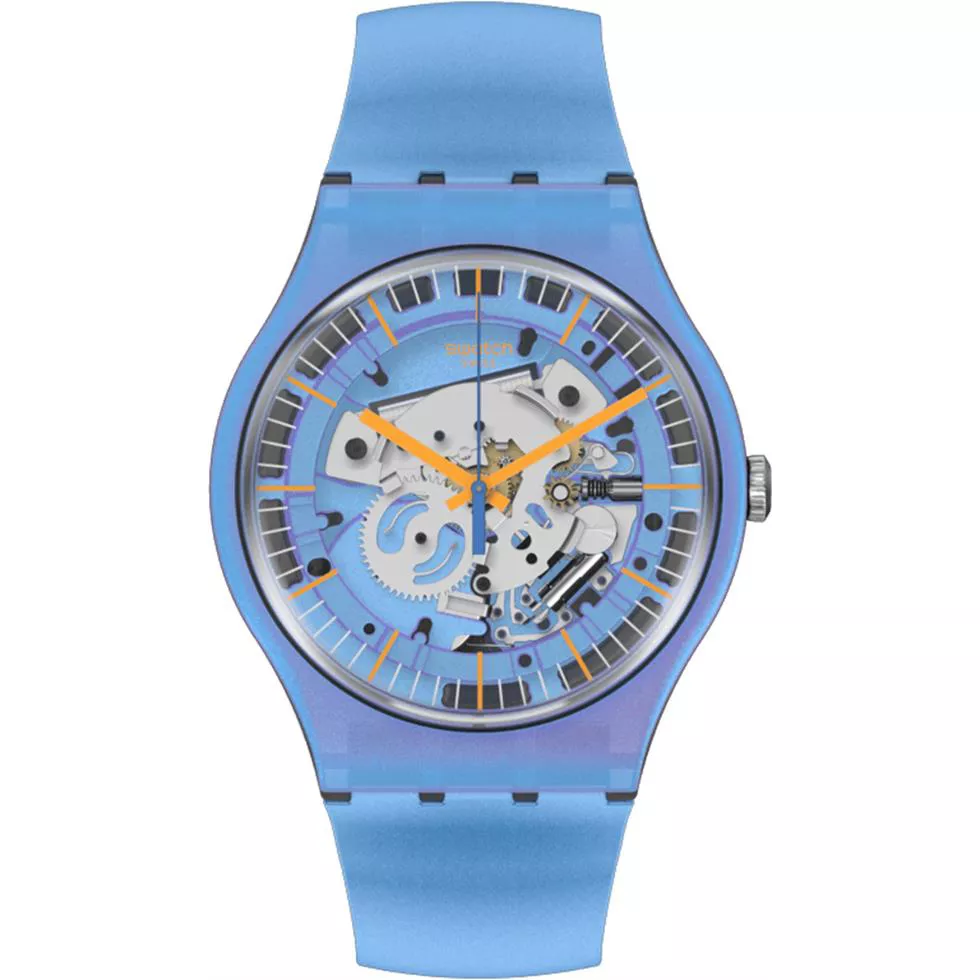 Swatch Shimmer Blue Watch 41MM