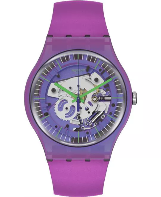 Swatch Shimmer Purple Watch 41MM