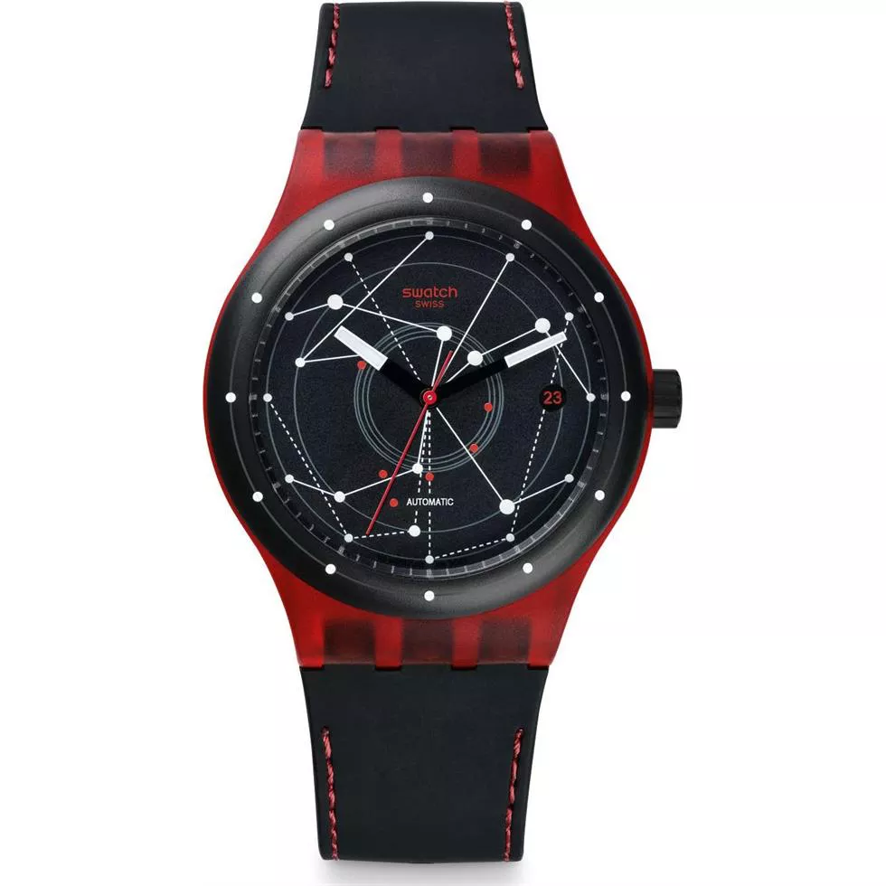 Swatch Sistem51 Sistem Red Watch 42mm