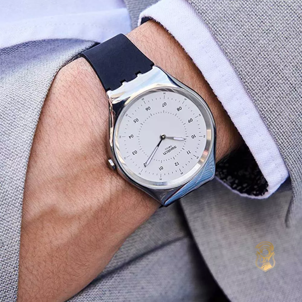 Swatch Skinnoiriron Watch 38mm