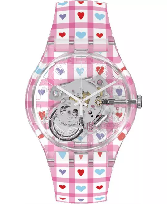 Swatch Squared Love Watch 41MM