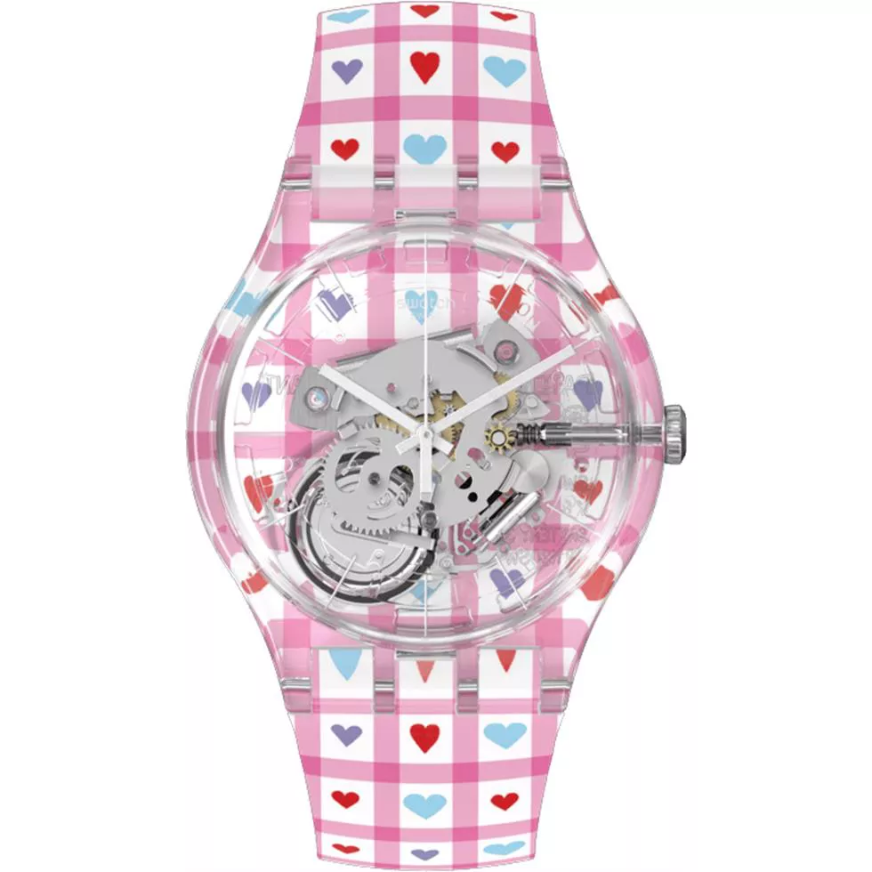 Swatch Squared Love Watch 41MM