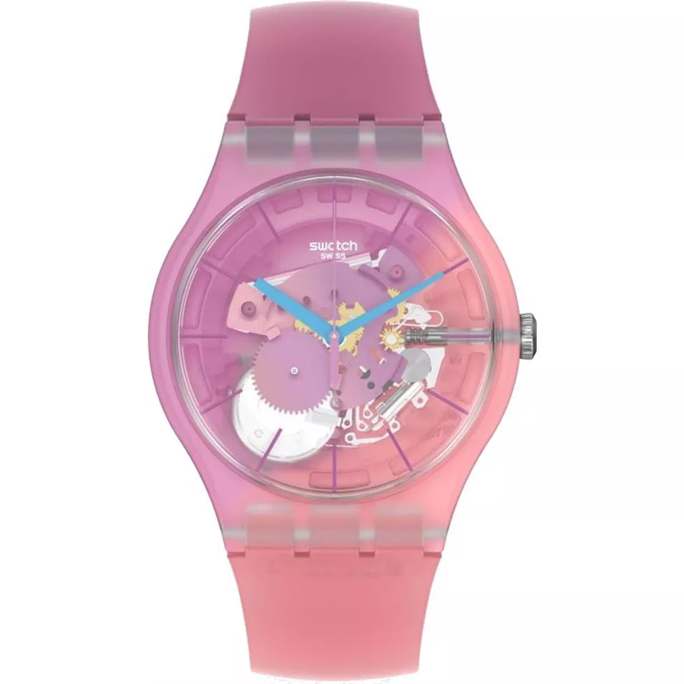 Swatch Supercharged Pinks Watch 41MM