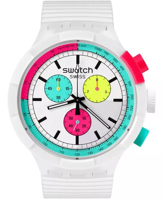 Swatch The Purity Of Neon Watch 47mm