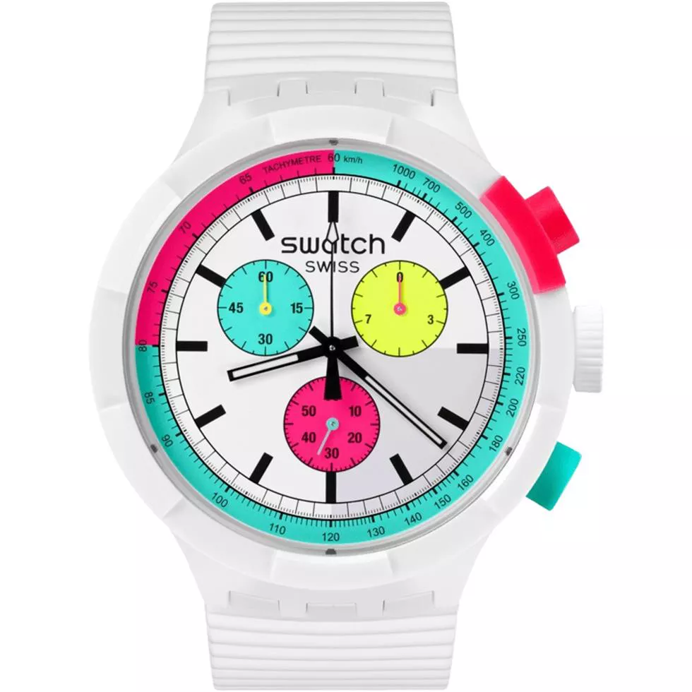Swatch The Purity Of Neon Watch 47mm