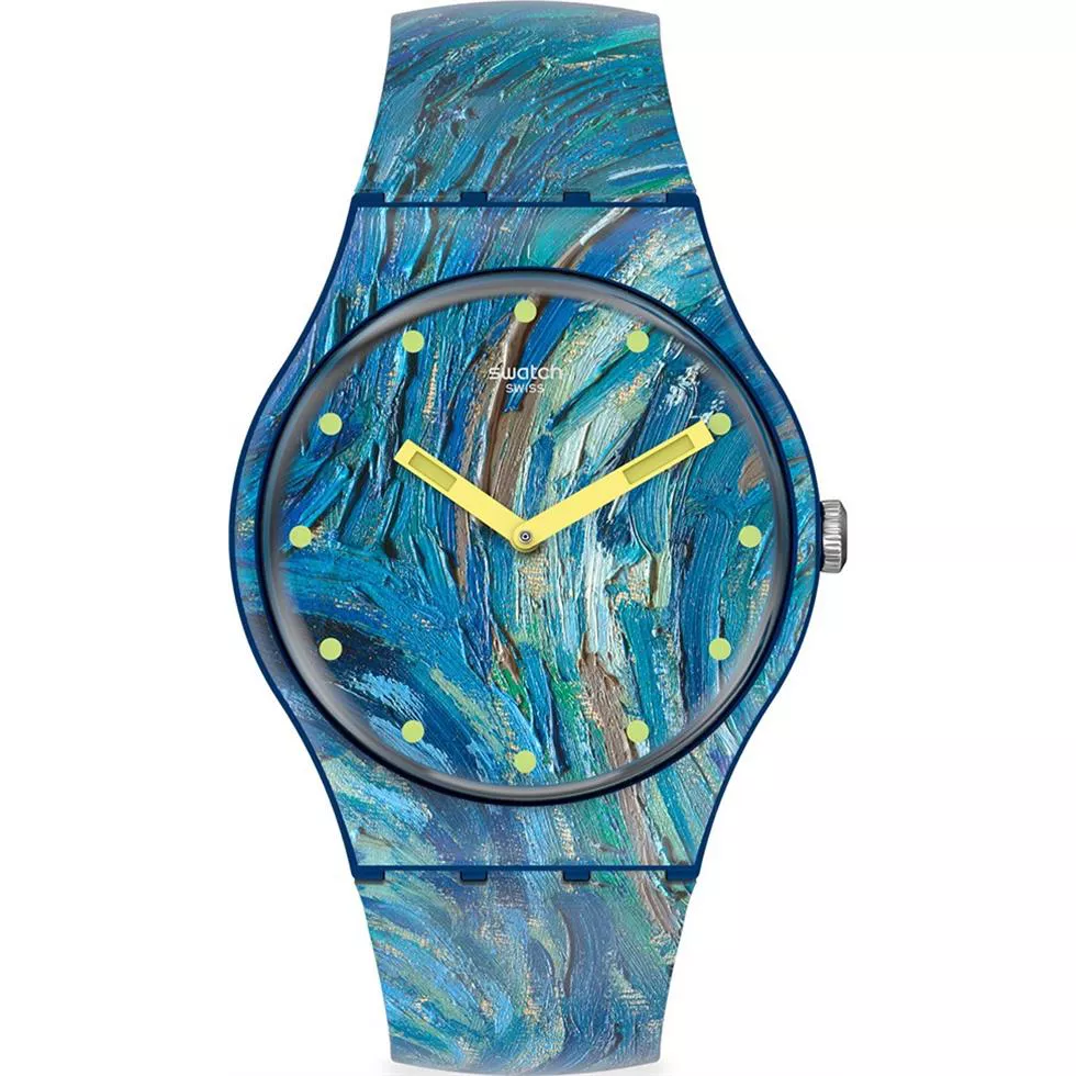 Swatch The Starry Night By Vincent Van Gogh Watch 41MM
