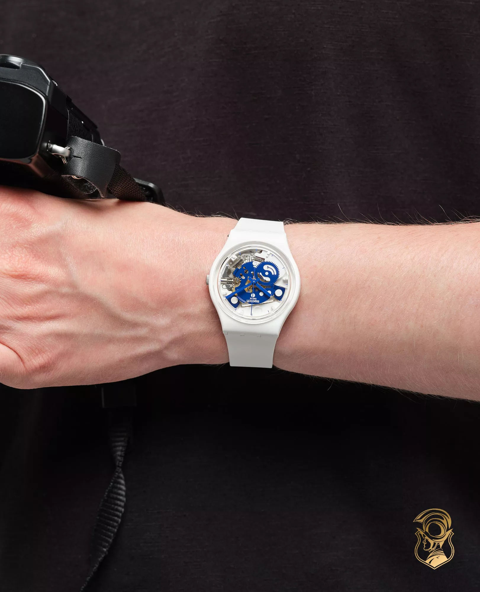Swatch Time To Blue Small Quartz 34MM