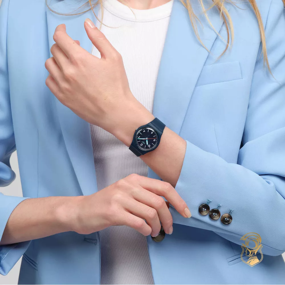 Swatch Time To Teal Watch 34mm