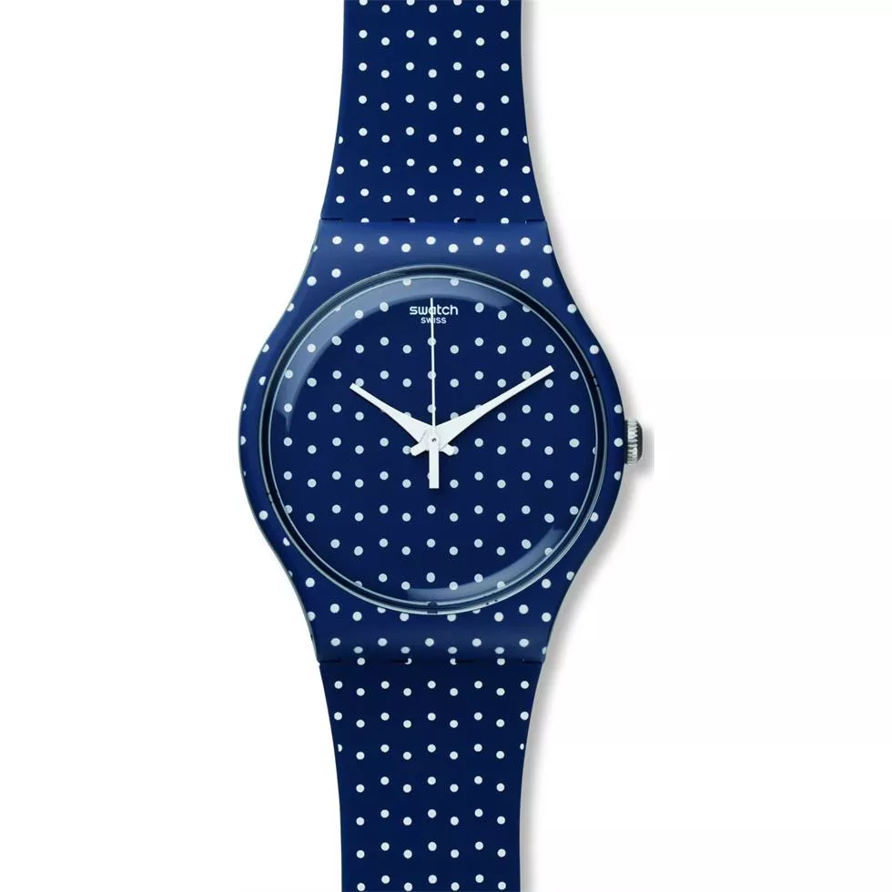 Swatch Unisex For the Love of K Quartz Blue Watch 42mm