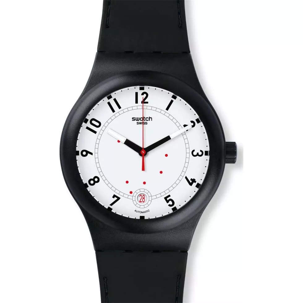 Swatch Unisex Originals Analog Swiss Automatic Watch 42mm