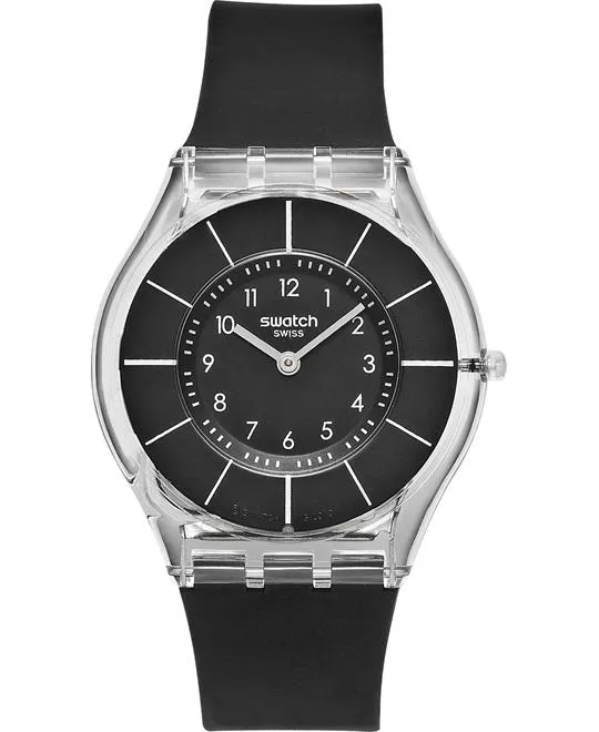Swatch Unisex Swiss Classiness Silicone Watch 34mm 