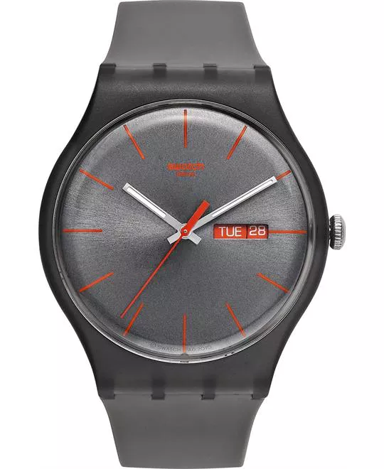 Swatch Watch, Unisex Swiss Silicone, 41mm