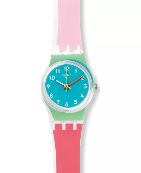 Swatch Women's Plastic and Silicone Automatic Watch 25mm