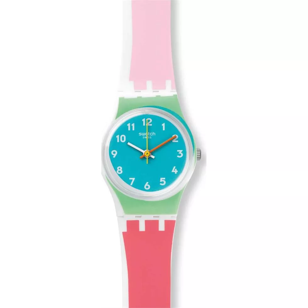 Swatch Women's Plastic and Silicone Automatic Watch 25mm
