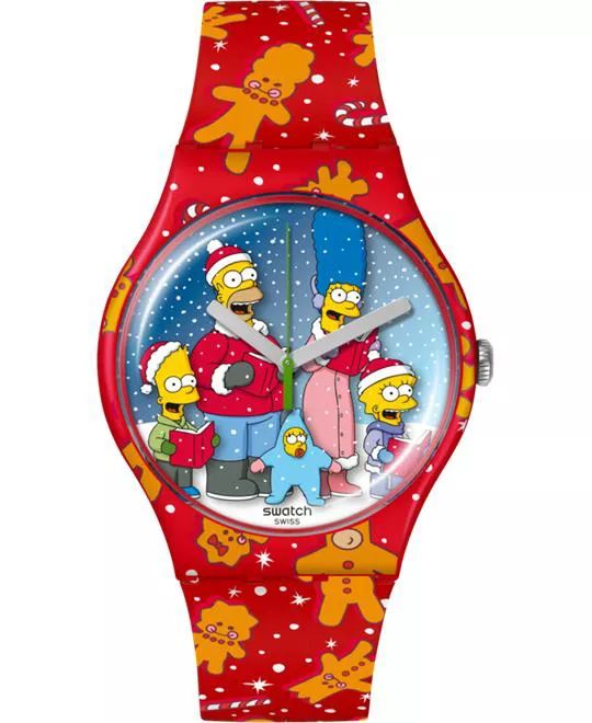 Swatch Wondrous Winter Wonderland Watch 41mm