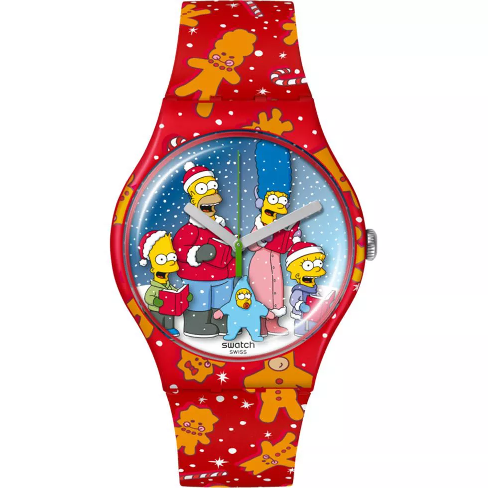 Swatch Wondrous Winter Wonderland Watch 41mm