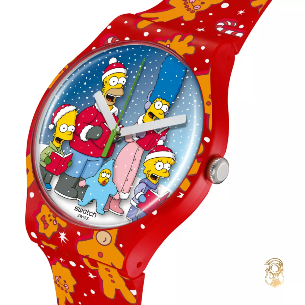 Swatch Wondrous Winter Wonderland Watch 41mm