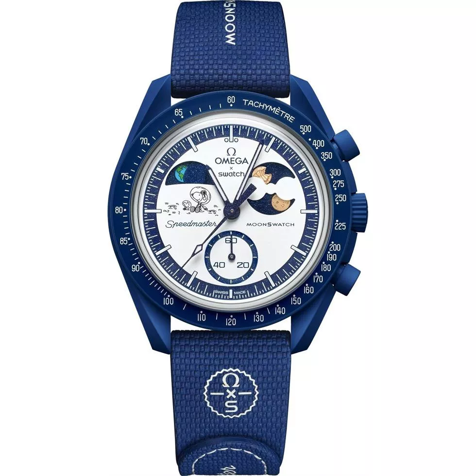 Swatch x Omega Mission To Earthphase – Moonshine Gold Watch 42mm