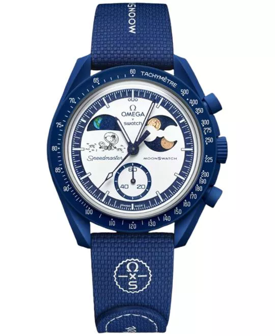 Swatch x Omega Mission To Earthphase – Moonshine Gold Watch 42mm