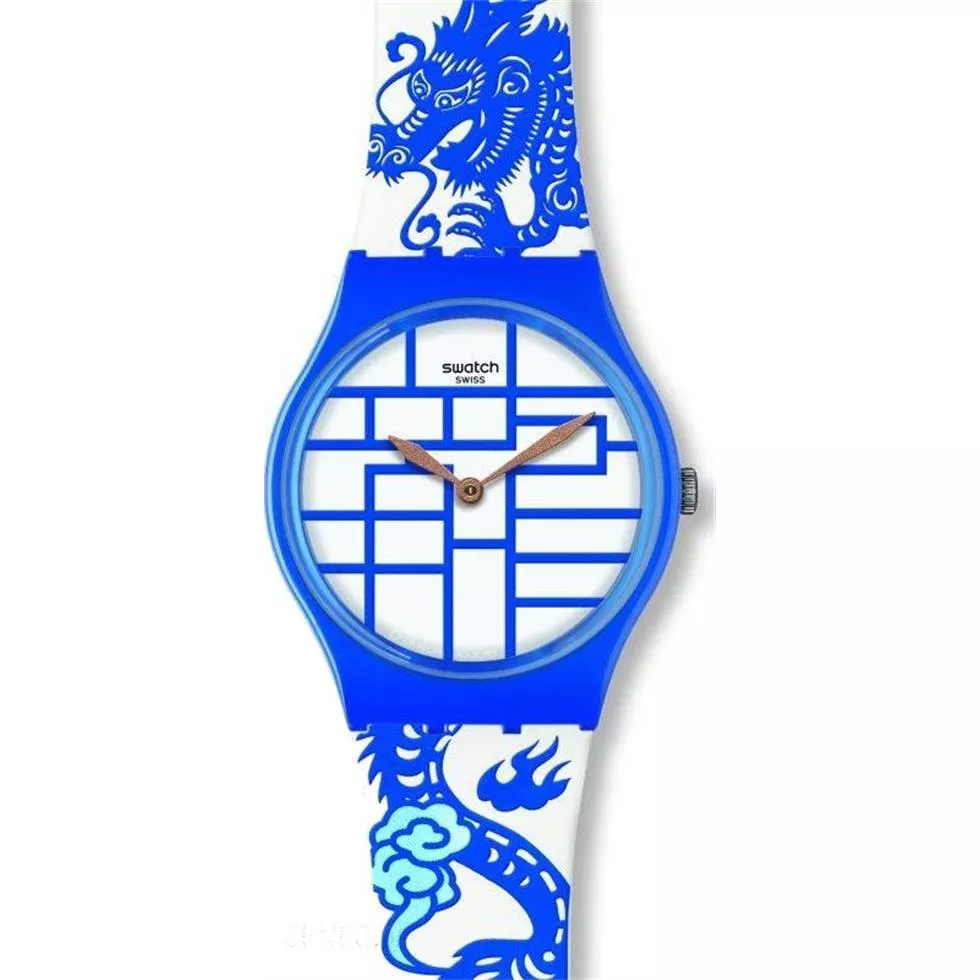 Swatch Year Of The Dragon Watch 34MM