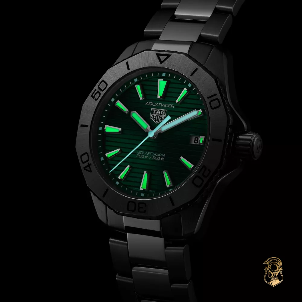 TAG Heuer Aquaracer Green-Tone Professional 200 Watch 40mm