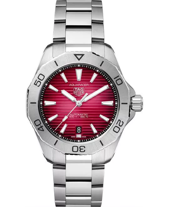 TAG Heuer Aquaracer Red Automatic Watch 40mm