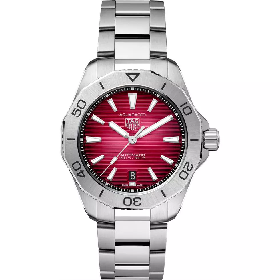 TAG Heuer Aquaracer Red Automatic Watch 40mm