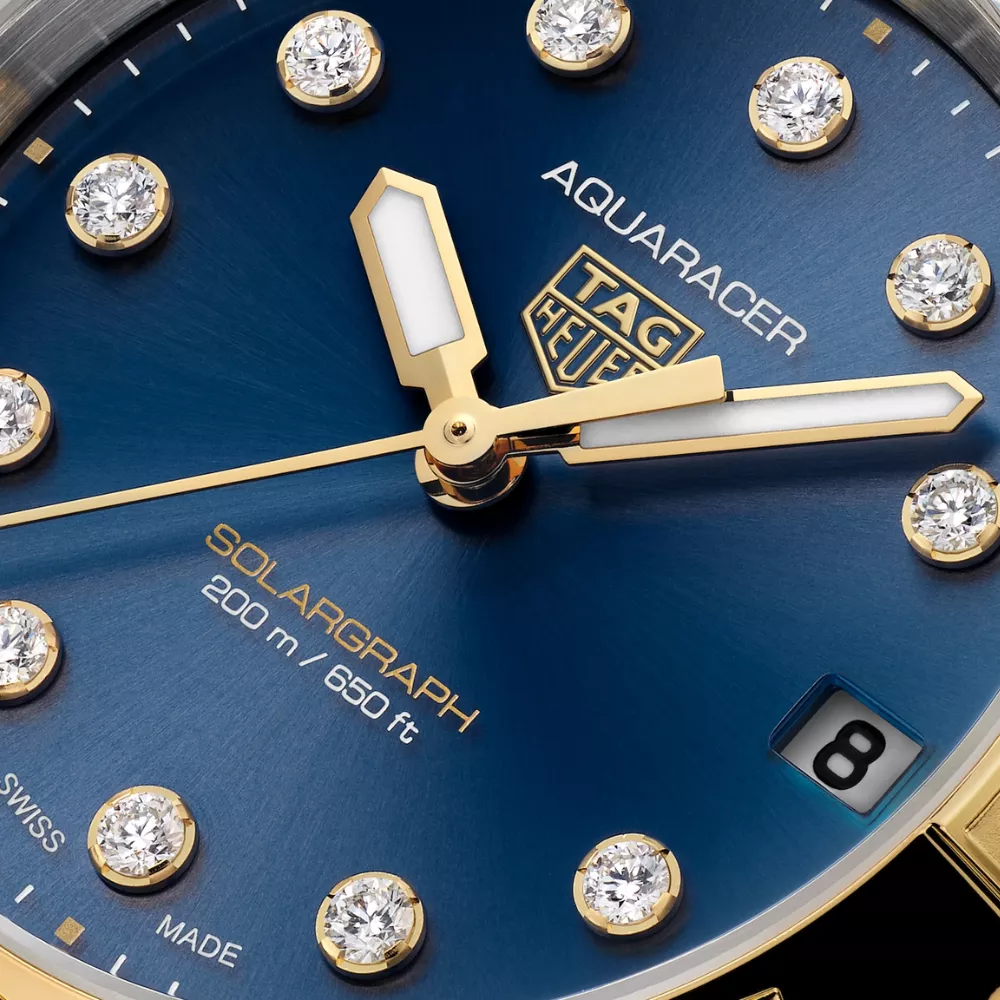 Tag Heuer Aquaracer WBP1323.BB0004 Professional 200 Solar Quartz Watch 34mm