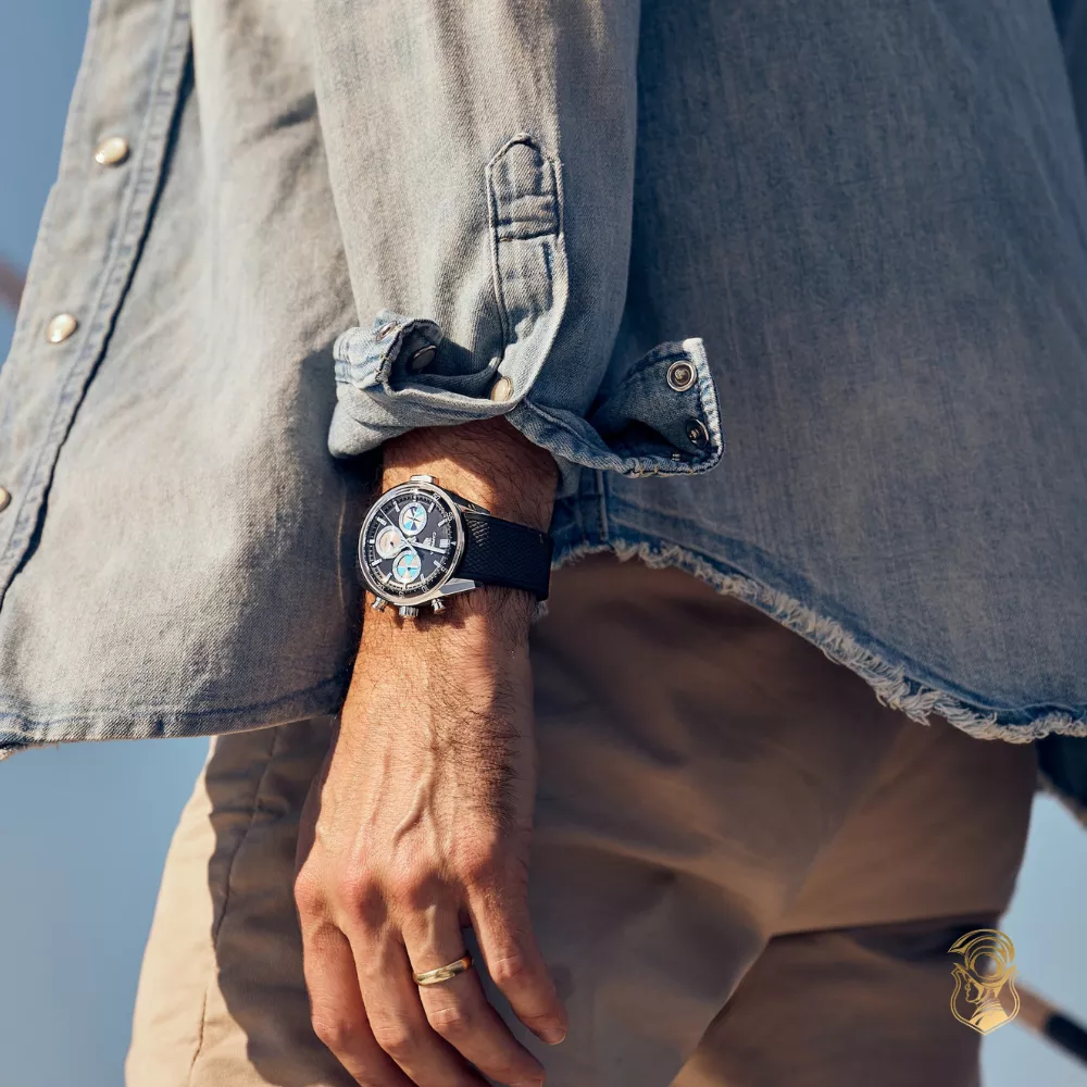 Tag Heuer Carrera CAW218E.FC6565 Seafarer x Hodinkee Watch 42mm