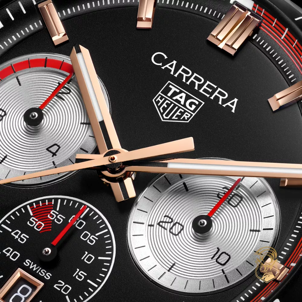 Tag Heuer Carrera CBS2043.EB0420 Chronosprint x Porsche 911 Limited 1964 Watch 42mm