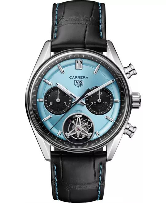 Tag Heuer Carrera CBS5014.FC6573 Limited Edition Tourbillon Watch 42mm