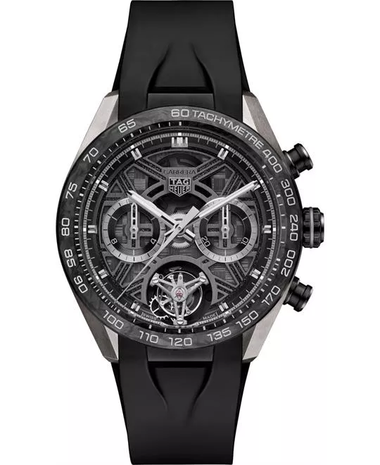 Tag Heuer Carrera CBU5080.FT6272 Tourbillon Extreme Sport Watch 44mm